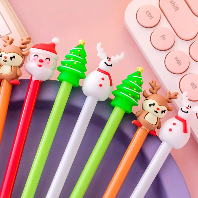 ペンかわいい漫画クリスマスシリーズ学生ペンクリスマス文房具学校事務用品
