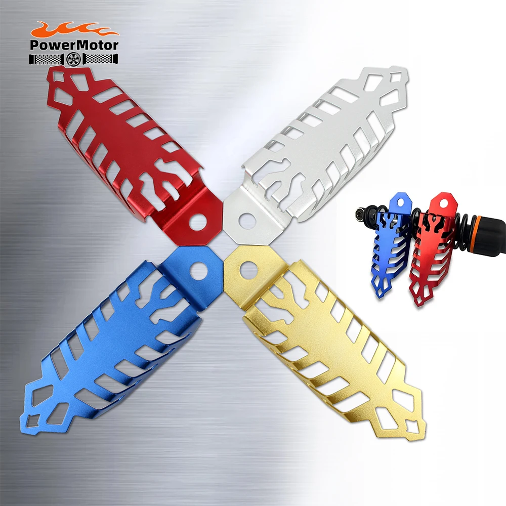 Motorrad Stoßdämpfer Abdeckung Vorne Hinten Gabel Aluminium Schutz Umrüstung Motocross ATV Universal Modifikation Zubehör