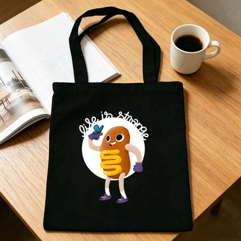 Life Is Strange tote bag totebag bolsas de tela reusable torba na zakupy foldable woman