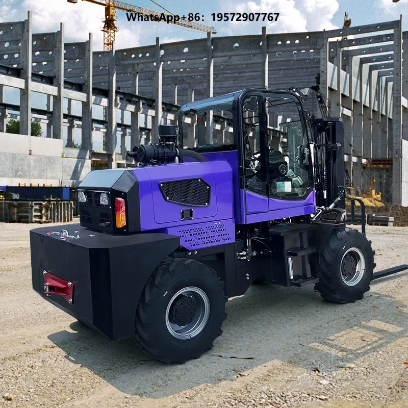 Rough Terrain Forklift 3 ,  Truck, 4x4 All Terrain Forklift,  Lift 3m-6m, CE