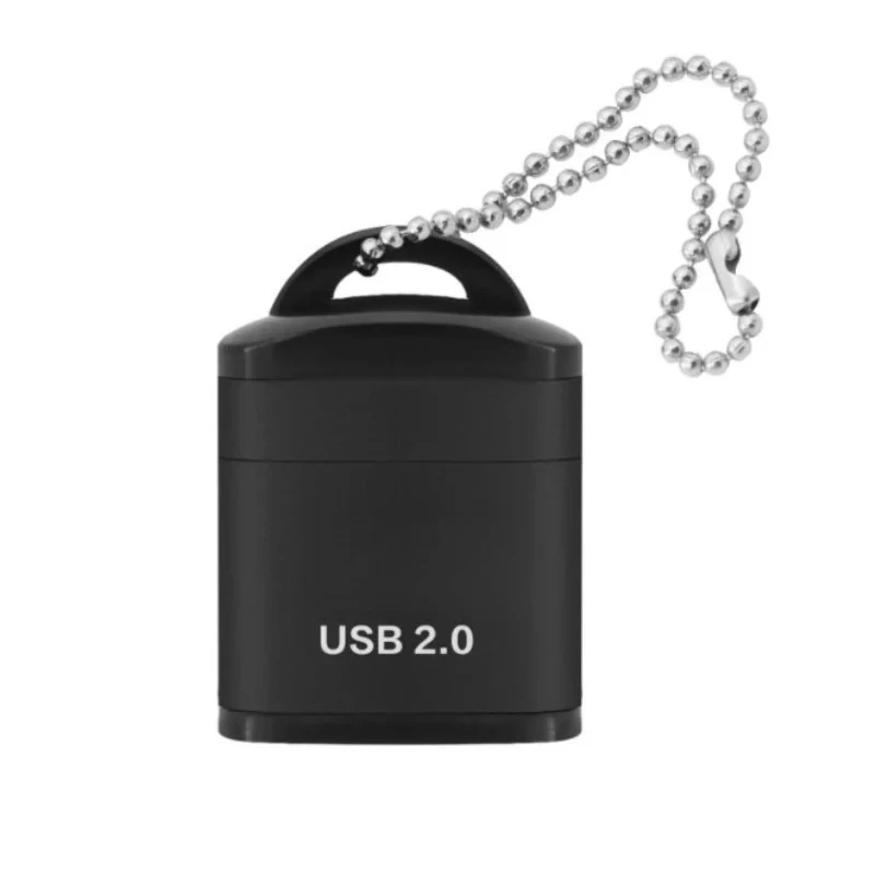 

USB Micro SD Card Reader Chain TF Card Writer Mini Extend Memory Dongle Car Speaker Adapter Computer Laptop Music Play Converter