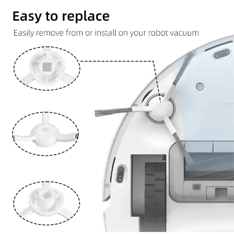 

A33Z-For Dreame L10s Ultra / L10 Ultra Replacement Parts Accessories Roller Side Brush Hepa Filter Mop Cloth Dust Bags