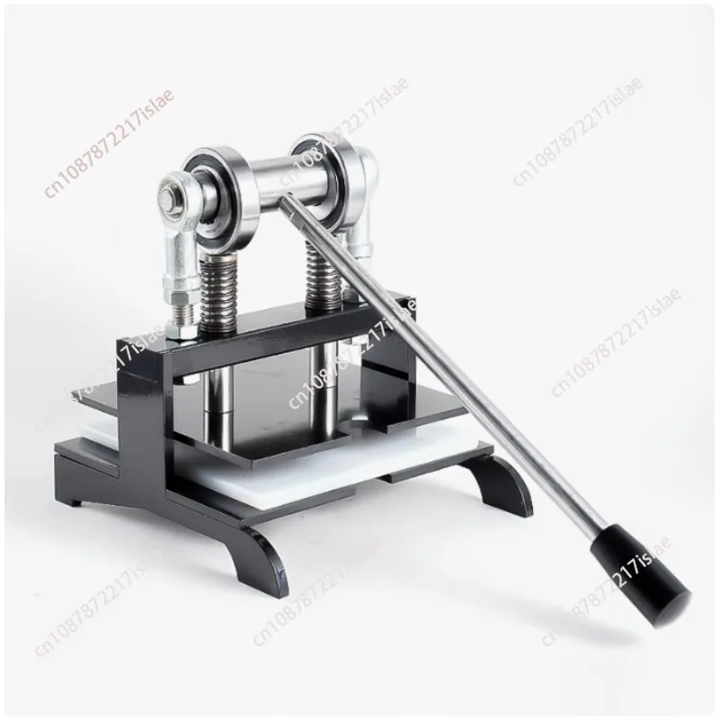 Table Tennis Racket Rubber Cutting Machine Double Roller Bearing Manual Press Ping-Pang Bat Rubber Edge Cutter Pasting Device