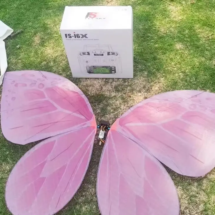 apply to Third generation biomimetic butterfly flapping aircraft, handmade flapping butterfly