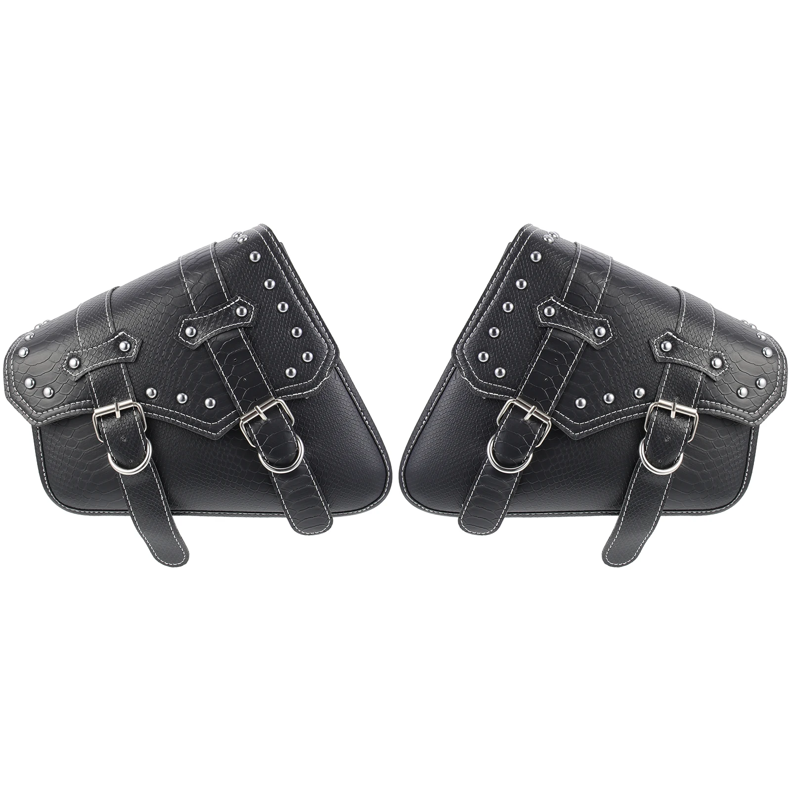 

Tool Bag Motorcycle Side Swing Arm Handbag Bags for Accessories Black Saddlebags