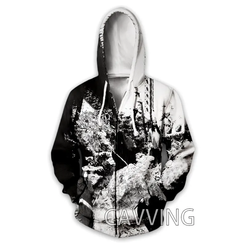 

CAVVING 3D Printed KAWIR Rock Zipper Hoodies Zip Hooded Sweatshirt Harajuku Hoodie Sweatshirt for Men/women