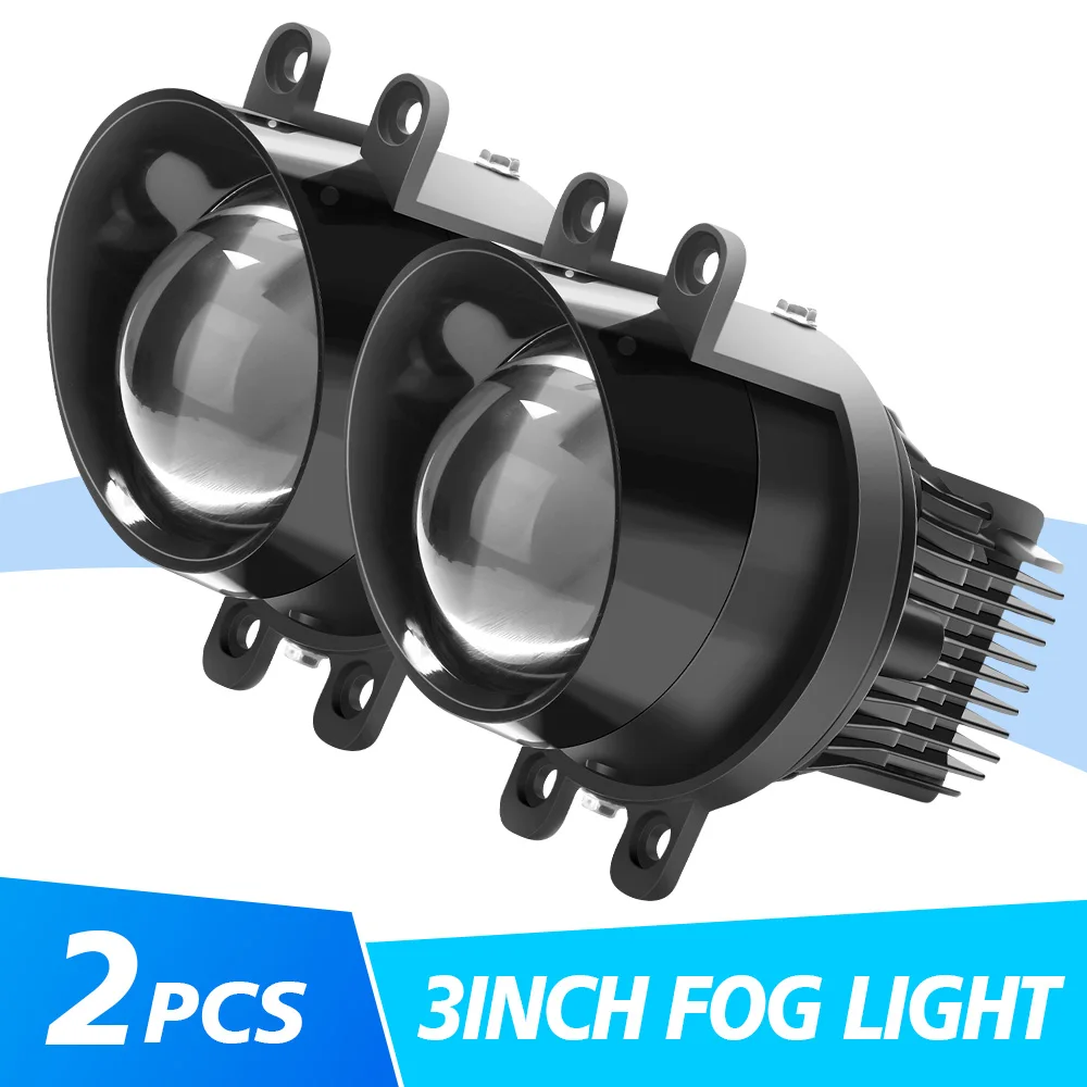

Universal 3-inch LED Fog Lights Dual-Lens High Power Waterproof Headlamp For Lexus CT200h ES350 ES300h GS200t HS250h IS200t