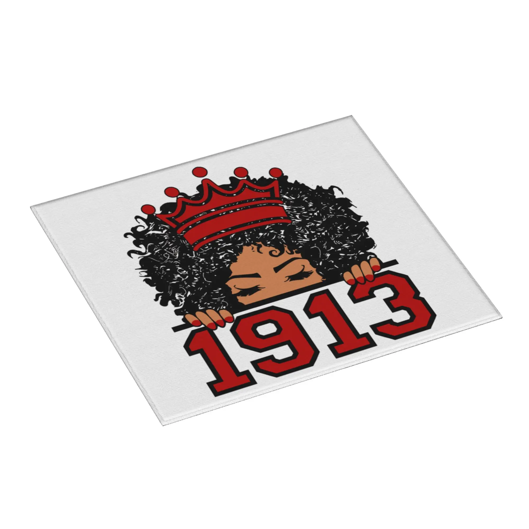 Drying Mat For Kitchen Delta Sigma Theta Sorority 1913 Water Absorbent Waterproof Reusable On Slip Kitchen Counter Protector Mat