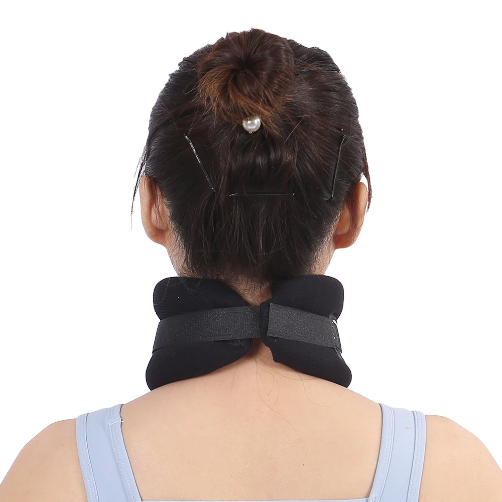 Comfortable Adjustable Sponge Soft Cervical Collar Foam Neck Support Brace for woman and man