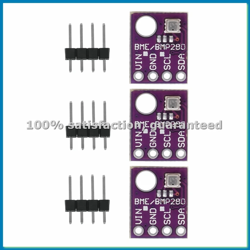3PCS BME280 5V Digital Sensor Temperature Humidity Barometric Pressure Sensor Module I2C SPI BME280 Sensor Module-ABFB
