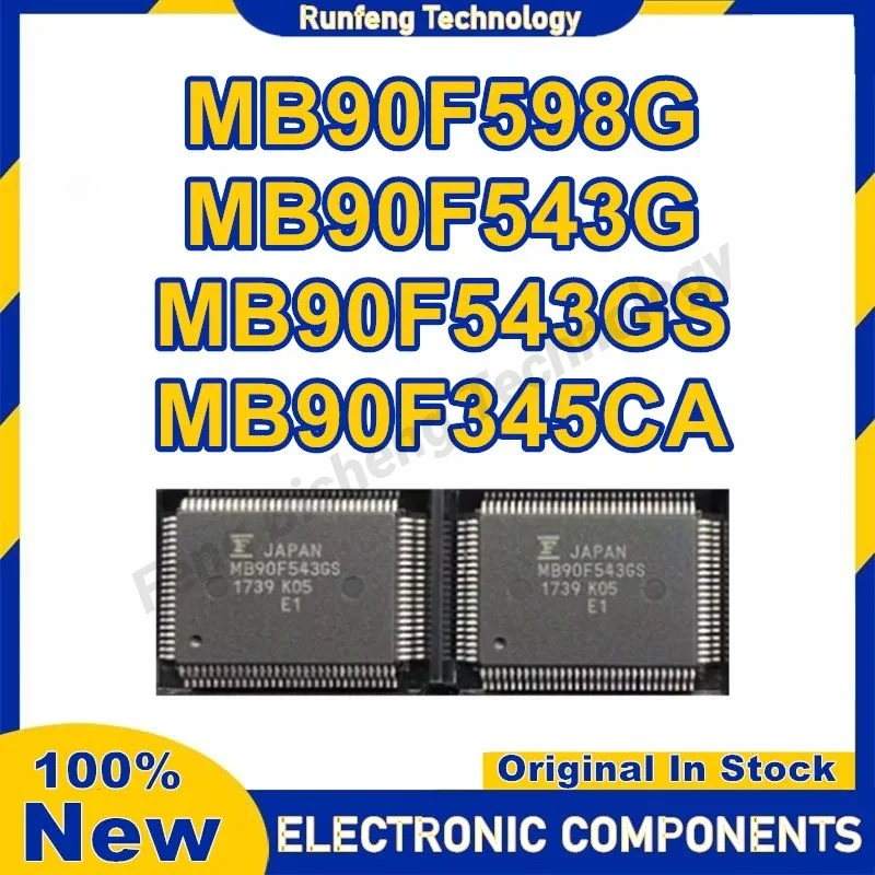 

MB90F598G MB90F543G MB90F543GS MB90F345CA QFP100 IC Chip 100% New Original in stock