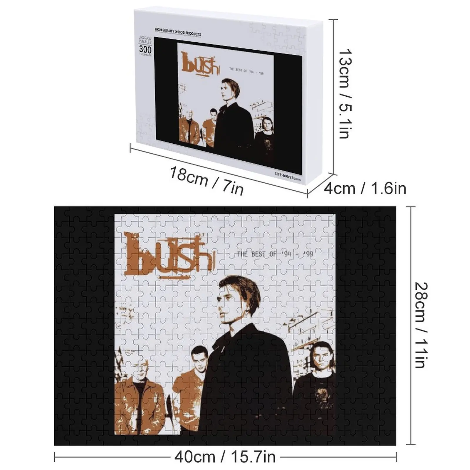 أفضل ما في أحجية الصور المقطوعة من بوش للأطفال ألعاب مخصصة لألغاز الأطفال