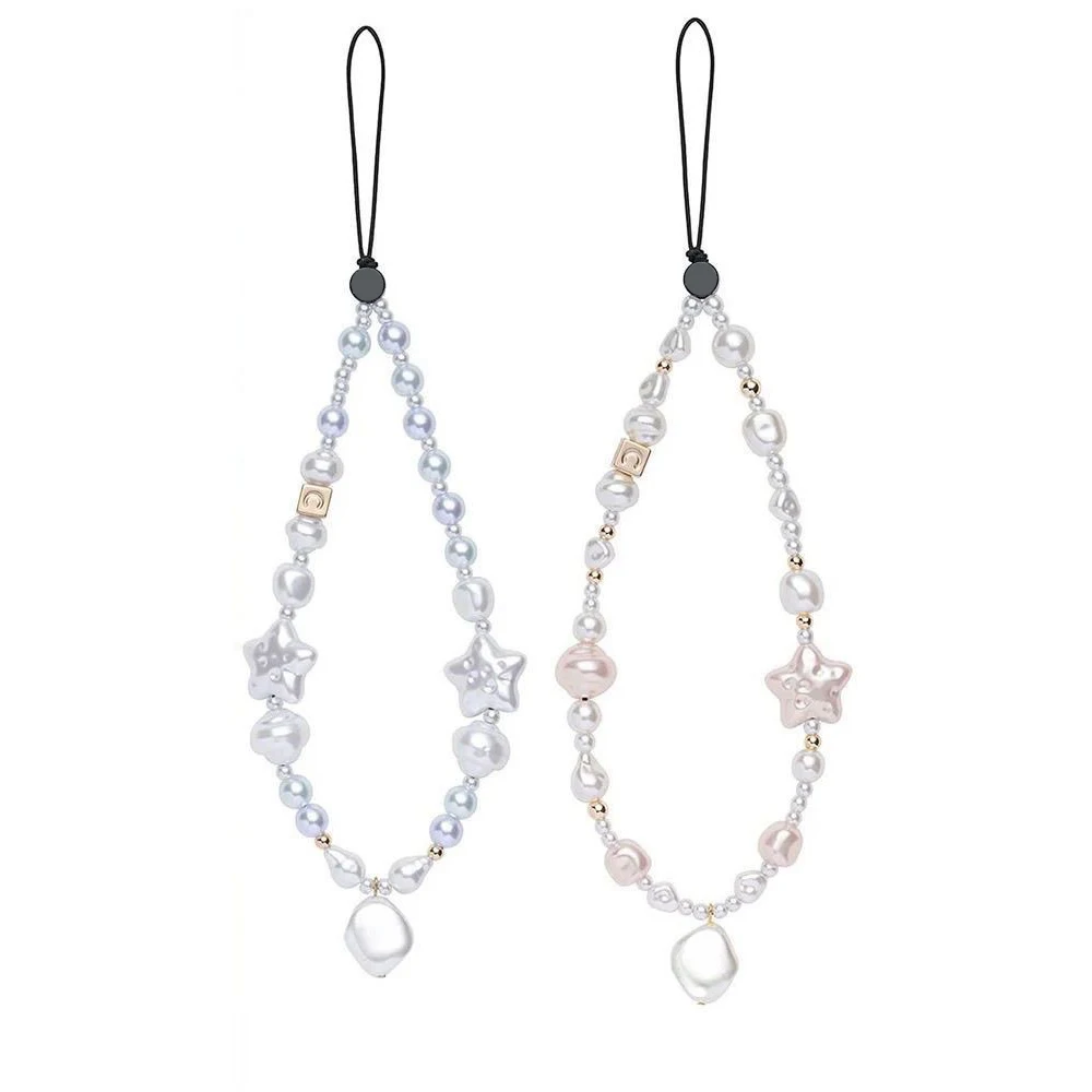 

Stone Star Beads Phone Charm Mobile Phone Accessories Short Straps for IPhone Lanyard Bracelet for Galaxy