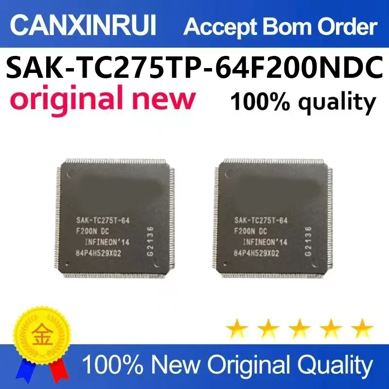 （5pcs-100pcs）New SAK-TC275TP-64F200NDC Package LQFP176 Embedded