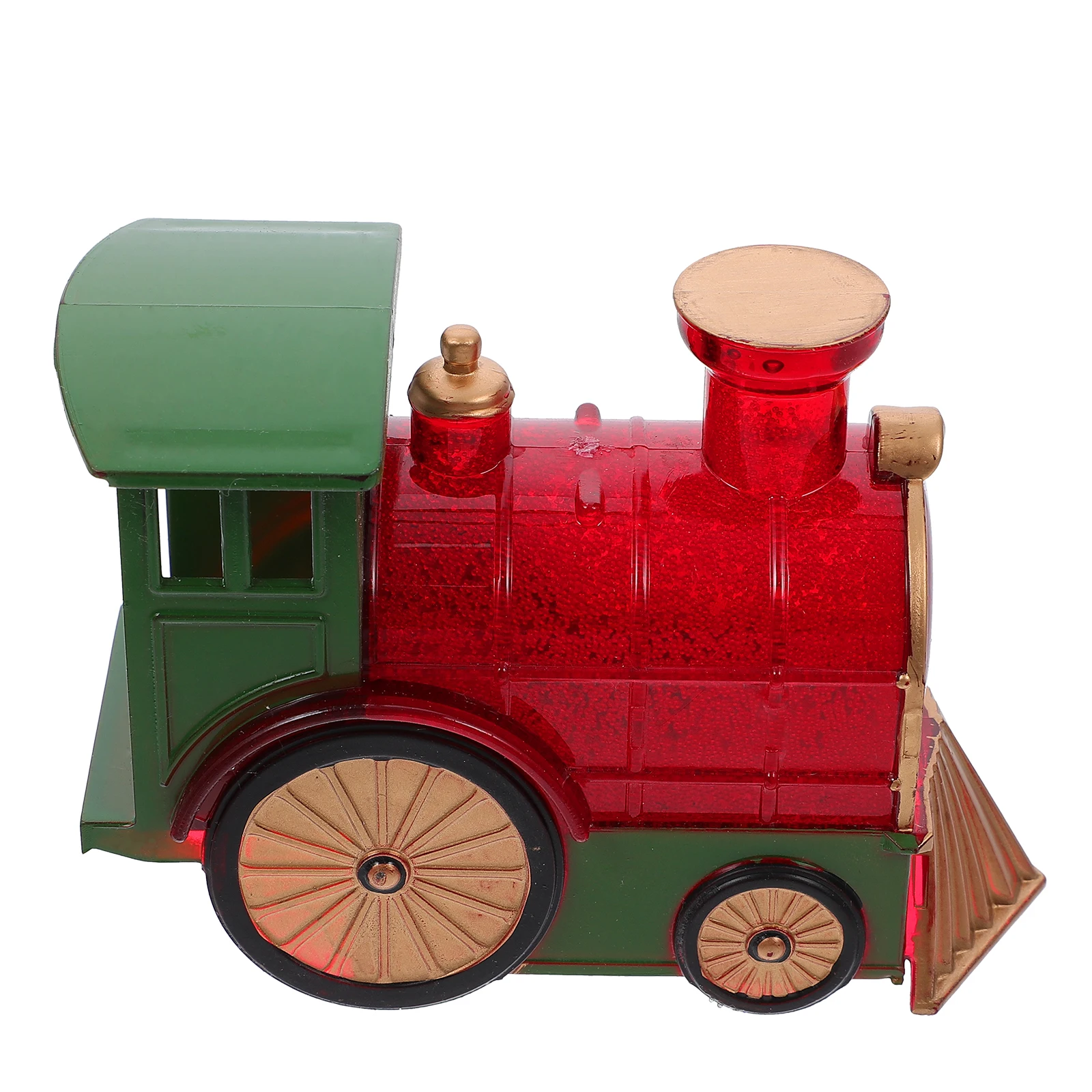 Christmas Train nament LED Night Light Eco Friendly Decor Kids Toy Desktop Decor Xmas Christmas Train Adornment Tabletop Trains