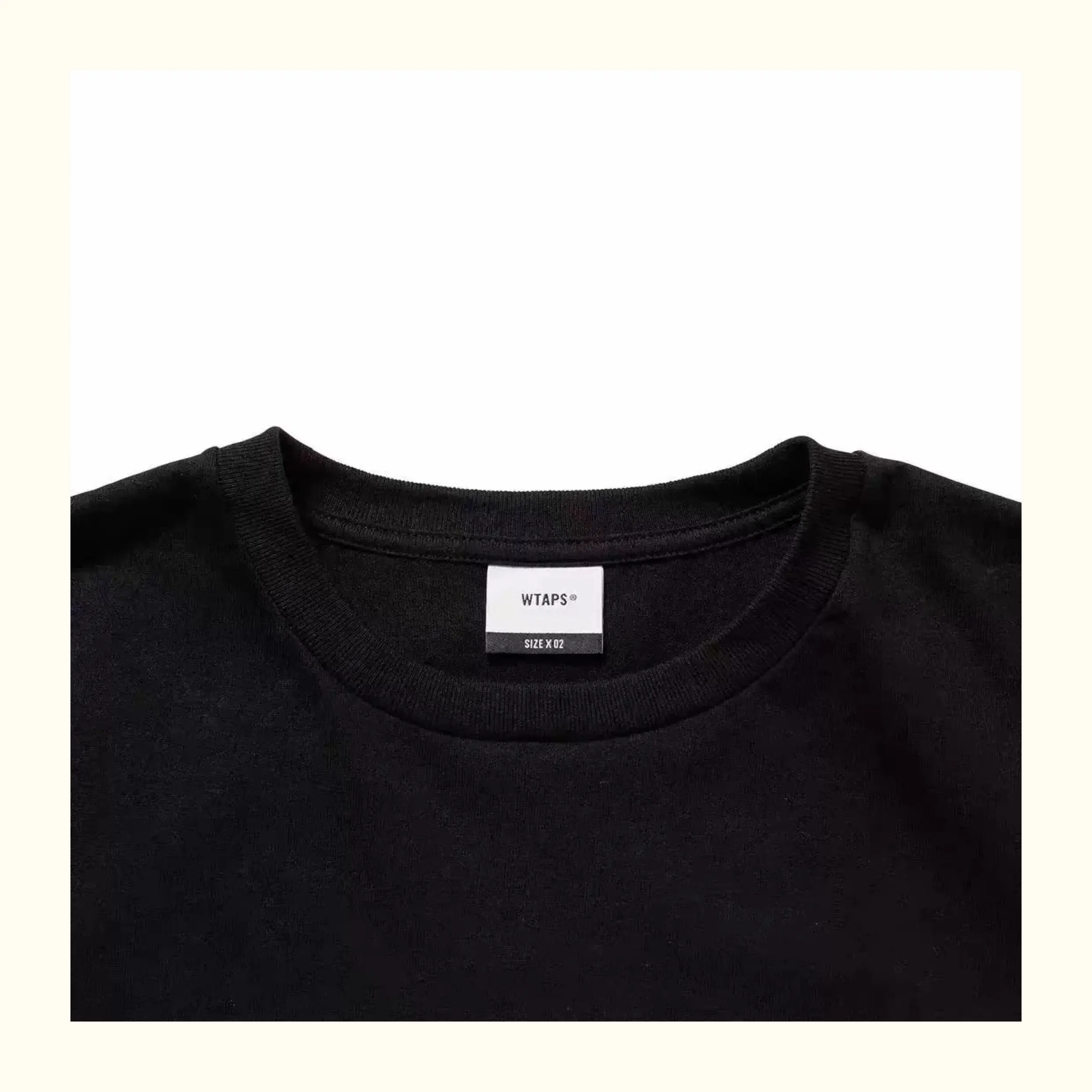 WTAPS SPEC LS COTTON 26SS Men Long Sleeve T Shirt Loose Fit Letter Print Casual Streetwear Autumn Winter Top