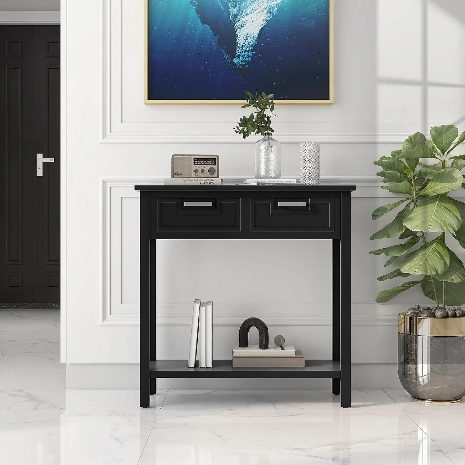 Small Storage Console Table 2