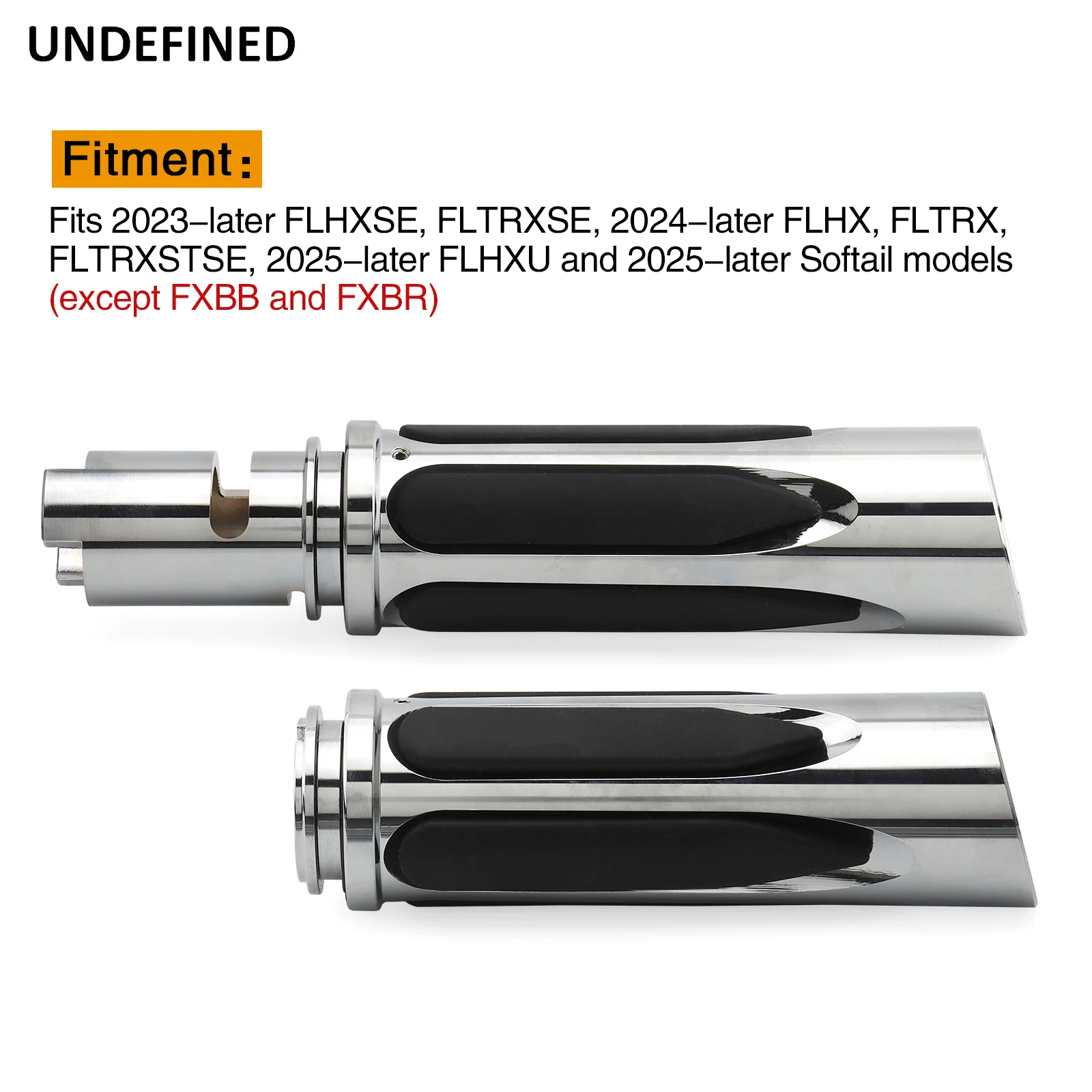 

Motorcycle Accessories Electronic Throttle Handle Grips CNC Aluminum For Harley Street Glide Road Glide CVO Road Glide 2024