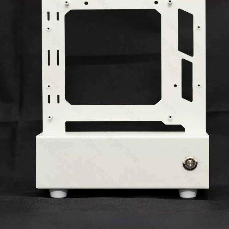 Aluminum alloy ITX open chassis, mini chassis, portable host, high-quality, simple and beautiful sea view room