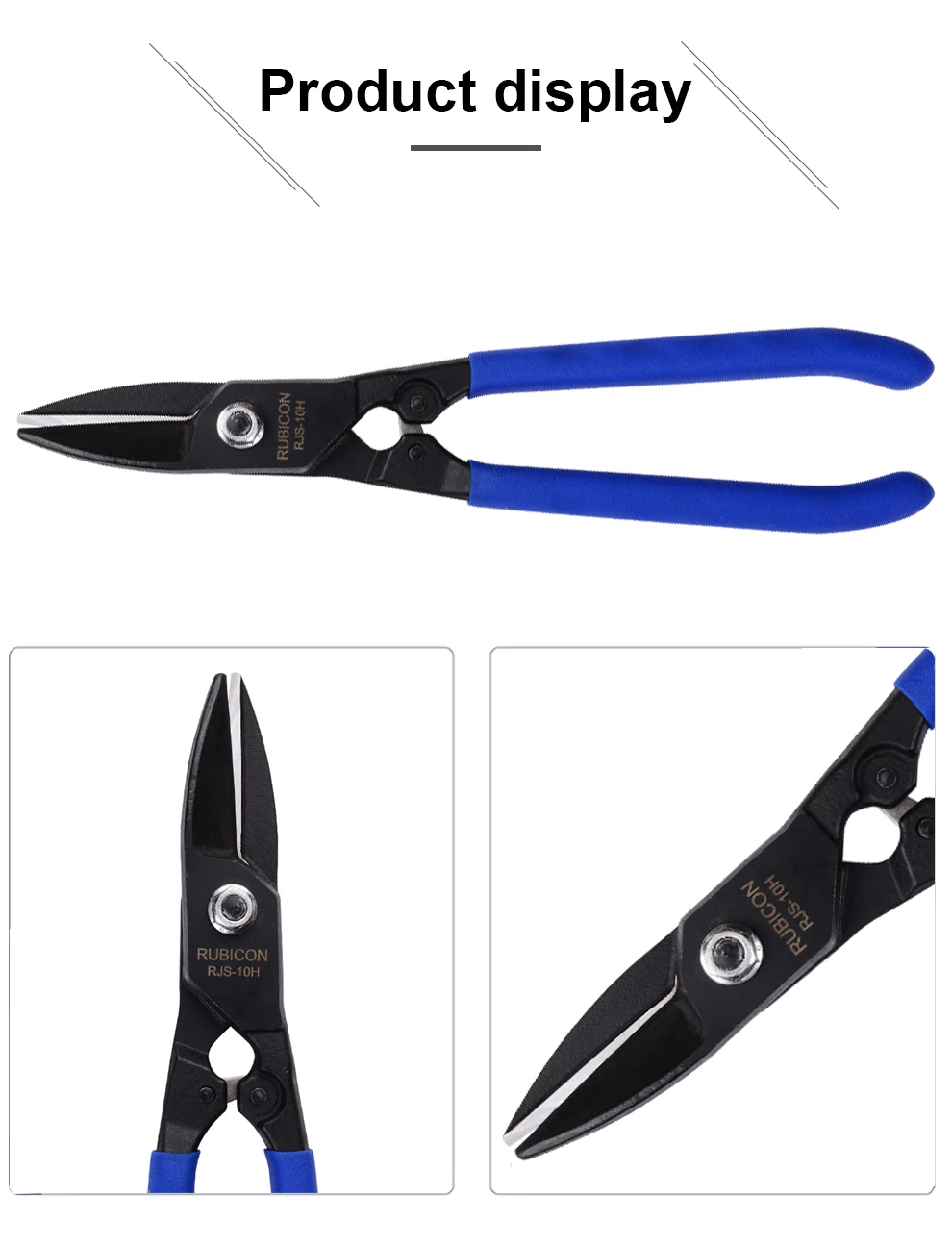 Snip Shear Copper Wire Cutters Metal Plate Scissors Industrial Quality Plastic Cutting Pliers Hard Paper Cutting Hand Tools