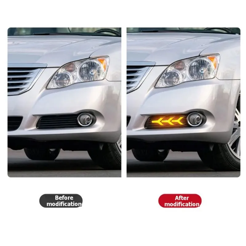 

A13Z-LED Daytime Running Light Accessories For Toyota Avalon 2008-2010 DRL Fog Lamp Turn Signals