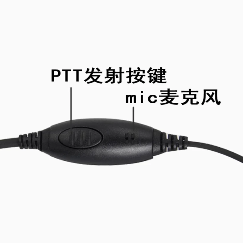 لموتورولا راديو SL1M SL1K SL1600 SL300 SL7500 SL400 SL4000 SL7550 اسلكية تخاطب فوق الأذن PTT Mic سماعة أذن