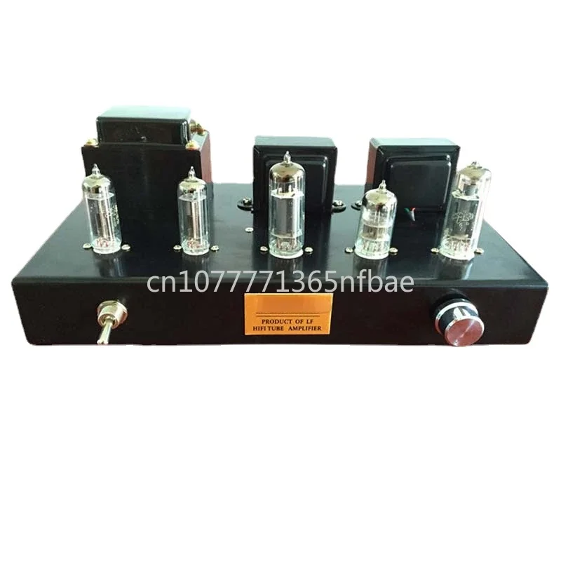 Stainless steel casing output power 2 * 4W AC110V/220V, household sound tube amplifier kit DIY 6Z4+6N2+6P1