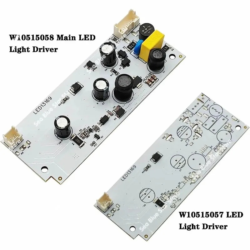 Refrigerator LED Light, Driver Board W10515057 W10515058 Refrigerator LED Light Driver, Suitable for 3-piece Household Use