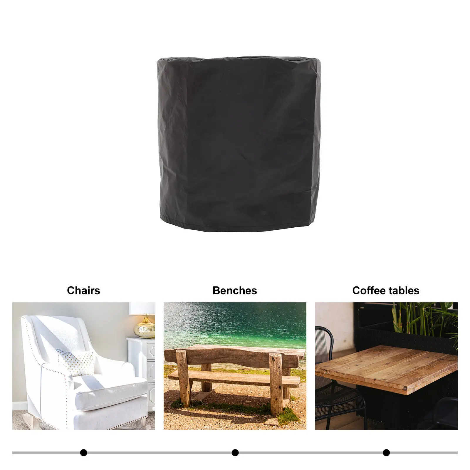 

End Table Cover Garden Tea Covers Small Round Patio Outdoor Coffee Furniture Waterproof