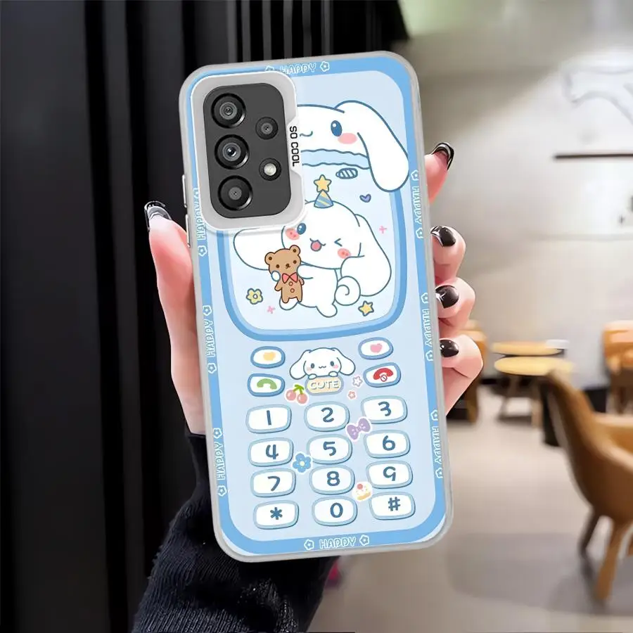 เคสโทรศัพท์มือถือสำหรับ Xiaomi Redmi 14C 9C 12C 10C 9T K60 A1 A2 Plus A5 13C Sanrio Cinnamon Kuromi