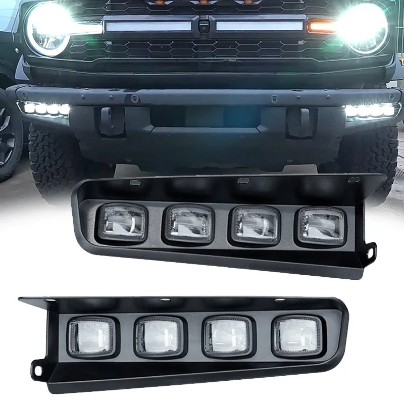 

LED Front Fog Light Suitable for 2021-2024 Ford Mustang (Not for Sport) Front Bumper Light