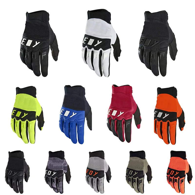 Cycling Gloves ATV BMX Rider Bike Gloves Outdoor Camping Hiking Riding MTB Motorcycle Gloves Motocross Guantes MTBOTO Fox Gloves