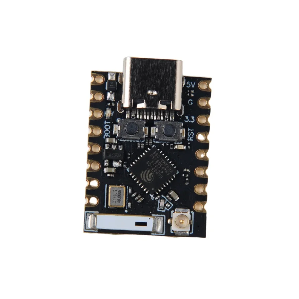 4 Uds ESP32-C3 Super Mini Wifi Placa de desarrollo de dientes azules con interfaz ESP32-C3_Mini_V1/2,4G antena de ganancia 3DBI