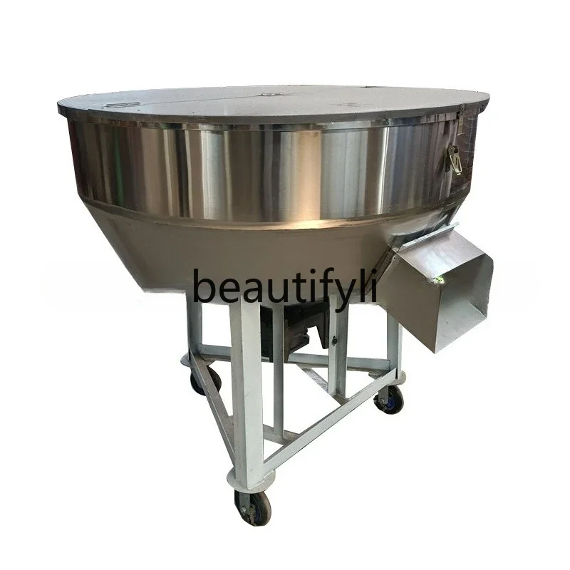 

Vertical feed mixer, thickened 304 stainless steel food, stainless steel flat mouth mixerX