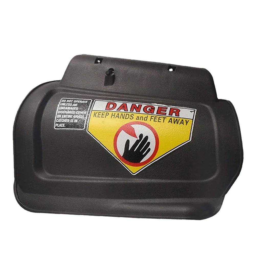 

For Lawn Maintenance 8.7*5.4inch Side Discharge Chute Side Discharge Chute Replacement Easy Installation Plastic Material