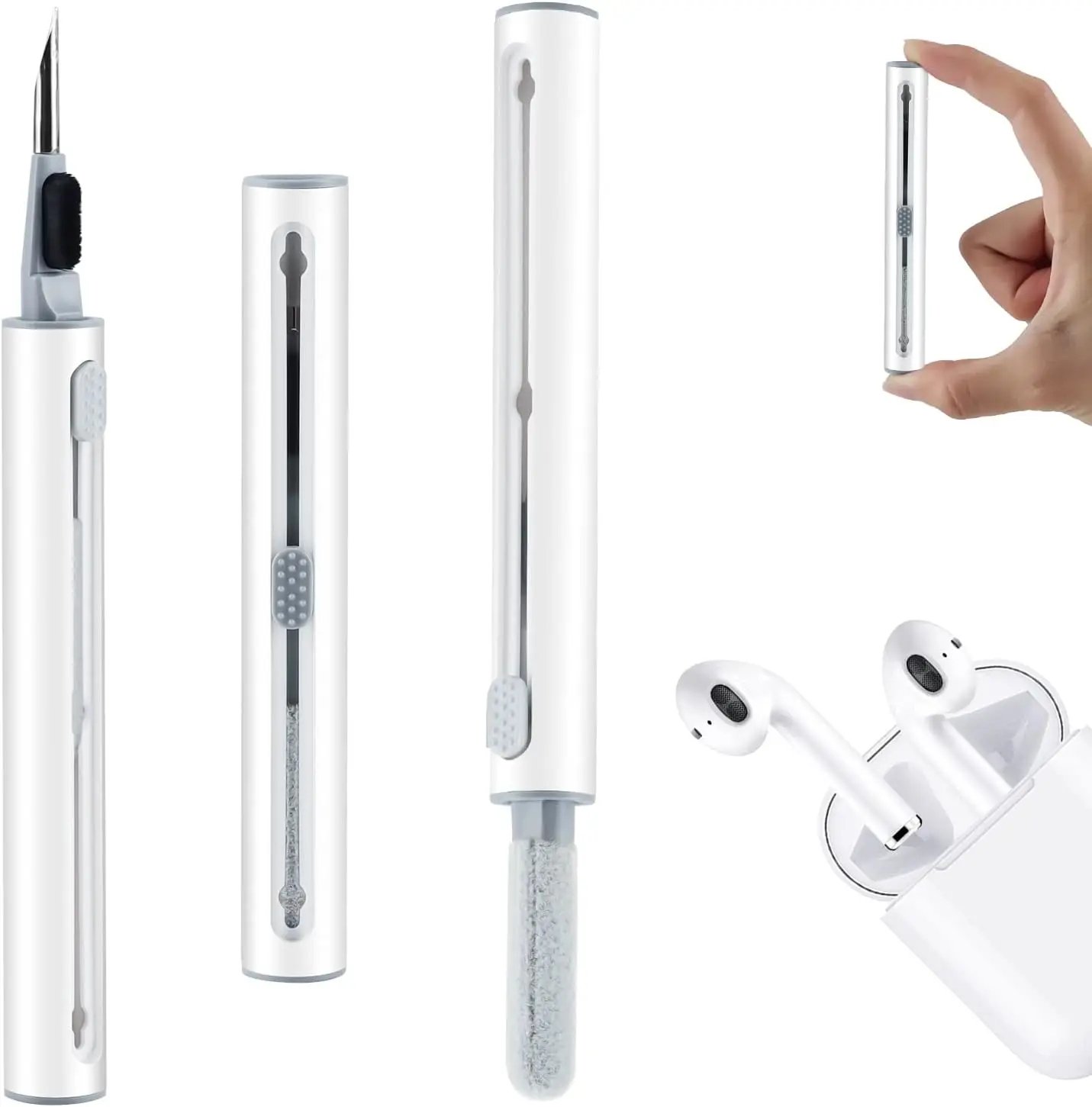 

Набор для чистки наушников Airpods Pro 1 2 3, чехол Bluetooth, ручка для чистки наушников для iPhone, беспроводные гарнитуры, чистящие средства, щетка