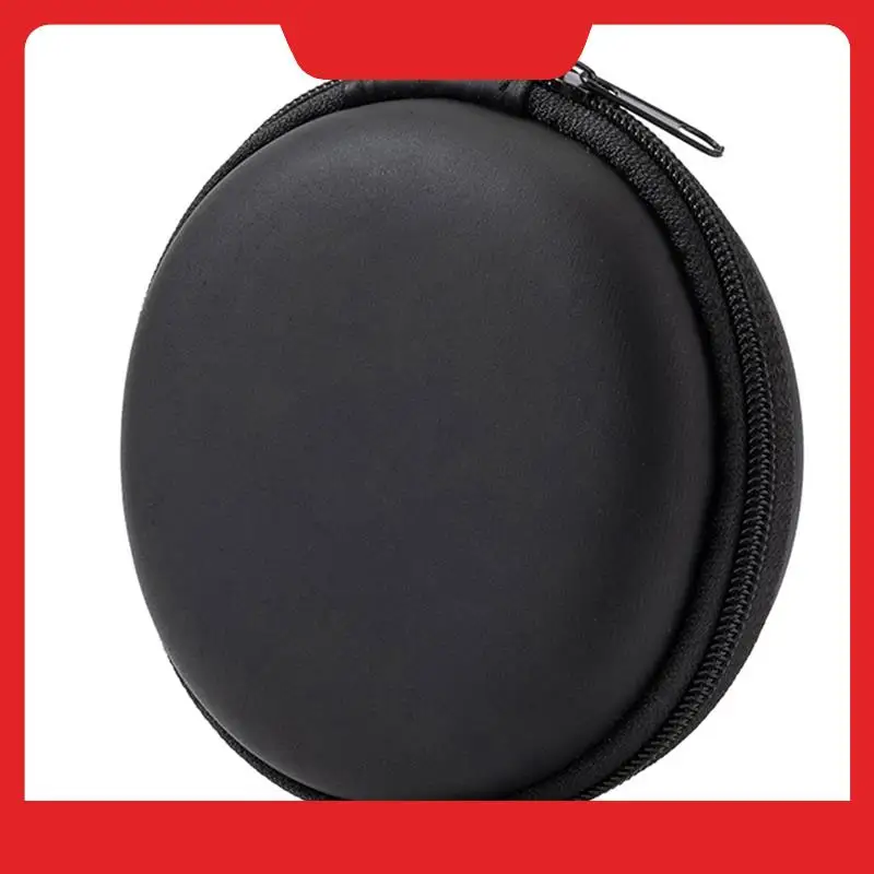Round Earphone Bag, Neutral Zipper Bag, Earphone Storage Bag, Data Cable Bluetooth Earphone Packaging Box