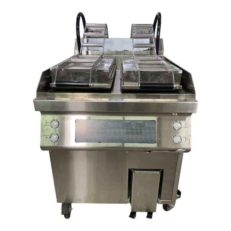 Commercial Automatic Lift Clamshell Griddle Electric Burger Grill for Restaurant Kitchen Fast Food Sandwich Meat Cooking