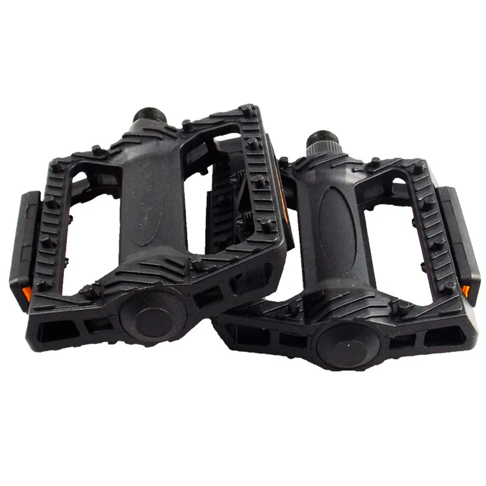 

1Pair Universal Bike Pedals High Quality Plastic Construction Non Slip Surface for Road Cycling Comfortable Treadle