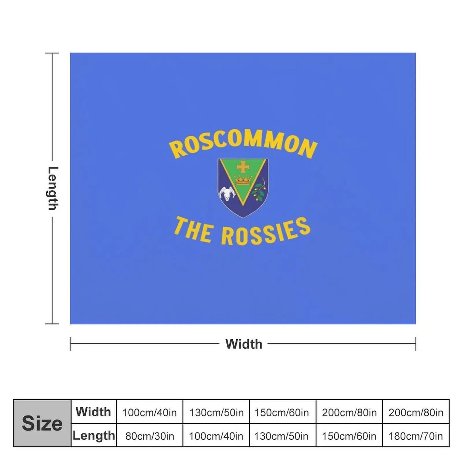 Roscommon The Rossies Throw Blanket anime Summer Blankets