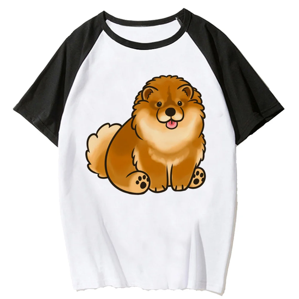 chow chow top women manga Y2K comic t shirt girl y2k clothes