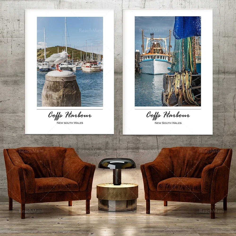 Coffs Harbour posters, coastal prints, Coffs Harbour printing, Australia travel decoration posters