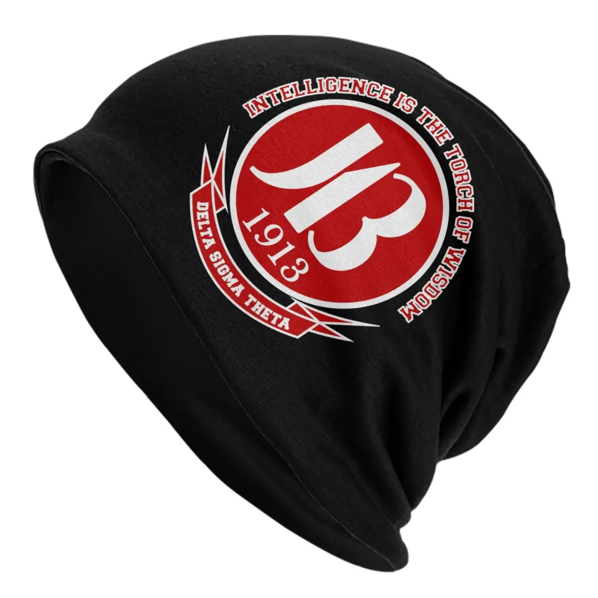 

Изготовленные на заказ шапки 1913 Delta Sigma Theta Sorority Skullies, зимняя теплая вязаная шапка унисекс, шляпы в стиле хип-хоп, уличная лыжная шапка