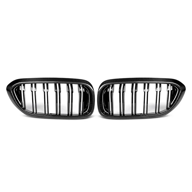 Real Carbon Fiber Front Bumper Kidney Hood Racing Replacement Grill For BMW 5 series G30 G31 Sedan F90 M5 2017-2019 Pre-lci