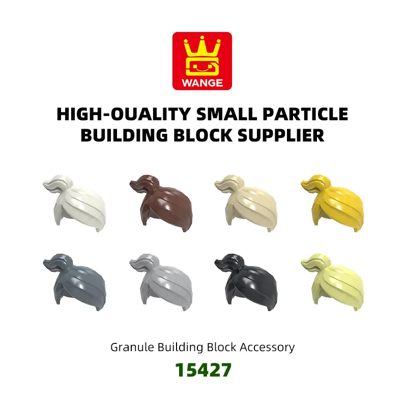 

Wange 133Pcs/Lot 15427 Hair Building Blocks MOC Girls Figures Accessories Compatible with Brick Children Toys Gift Box