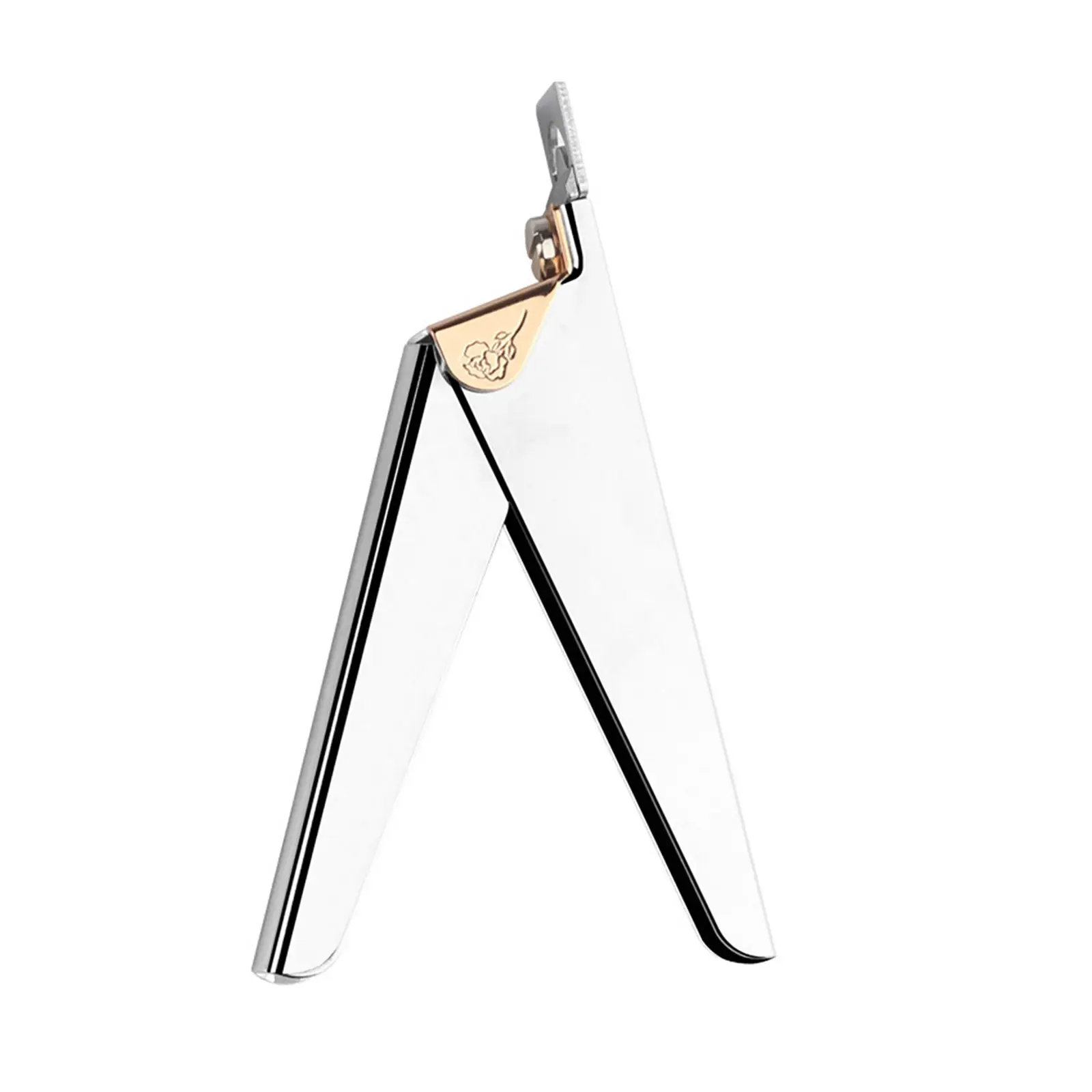 

U Shape Stainless Steel Nail Clipper for Natural Acrylic Artificial Nails Ergonomic Manicure Pedicure Tool Home Salon DIY Use