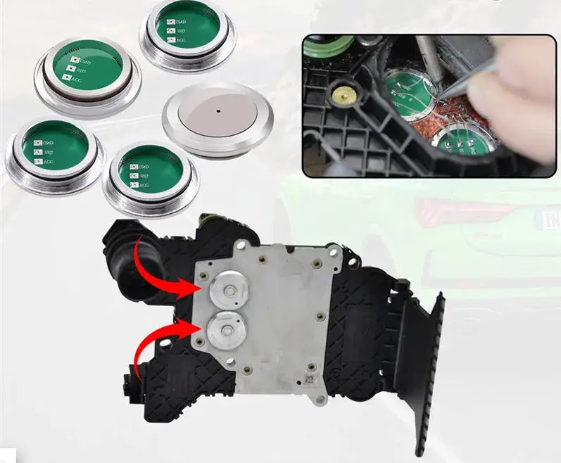 TRANSPEED 0BH DQ500 OBT Sensor Transmission Position Sensor Clutch Pressure for Audi TT Q3 A3 R8 VW Scirocco Tiguan Transporte