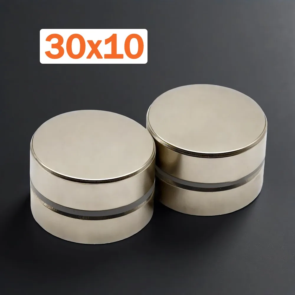 

30x10mm Super Strong Magnet N35 Round Magnetic NdFeB Neodymium Magnet Powerful Disc imanes Refrigerator Magnets ﻿