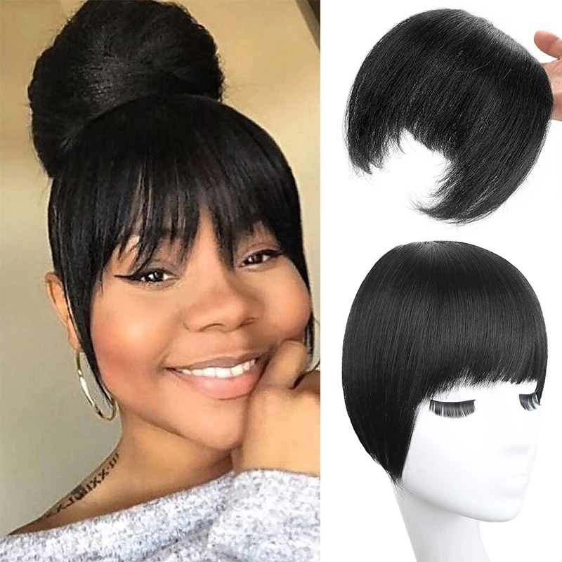 ynthetic Soft Daily Use Bangs Wigs Women High Temperature Resistant Daily Use 1pcs High Quality Wigs Fashion Bangs Wigs