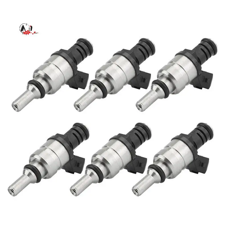 A10E-6Pcs Fuel Injector Nozzle 1427240 For BMW E46 E39 X3 Z3 Z4 3 5 Siemens Deka Flow Matched Engine 2.5L 13537546244 1439800 Pa